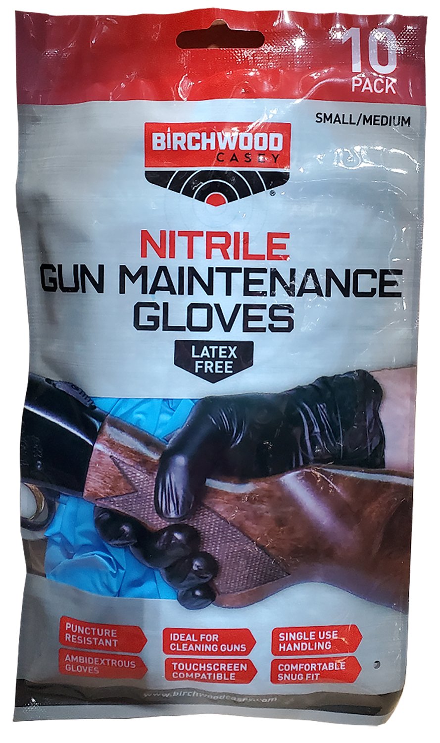 Birchwood Casey NGLVS-L Nitrile Black LG/XL 10 Pack - Birchwood Casey