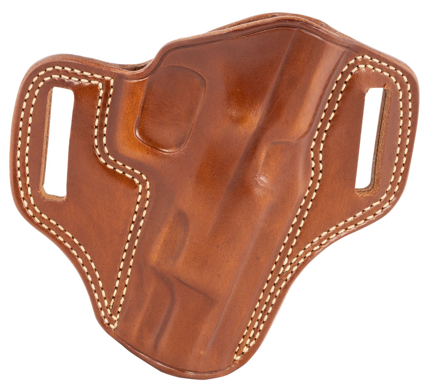 Galco CM222 Combat Master Tan Leather Belt Holster for CZ 75B Right Hand