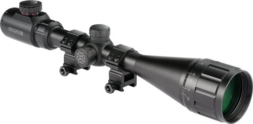 KONUS SCOPE FIGHTER 4-16X50 W/RINGS AO ILLUMINATED BDC - Konus - 50MM