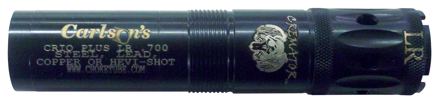 Carlson's Cremator 12 Gauge Long Range Choke Tube, Non-Ported, Triple Shot Technology, 17-4 Stainless Steel, Black - Carlson - 12 GAUGE