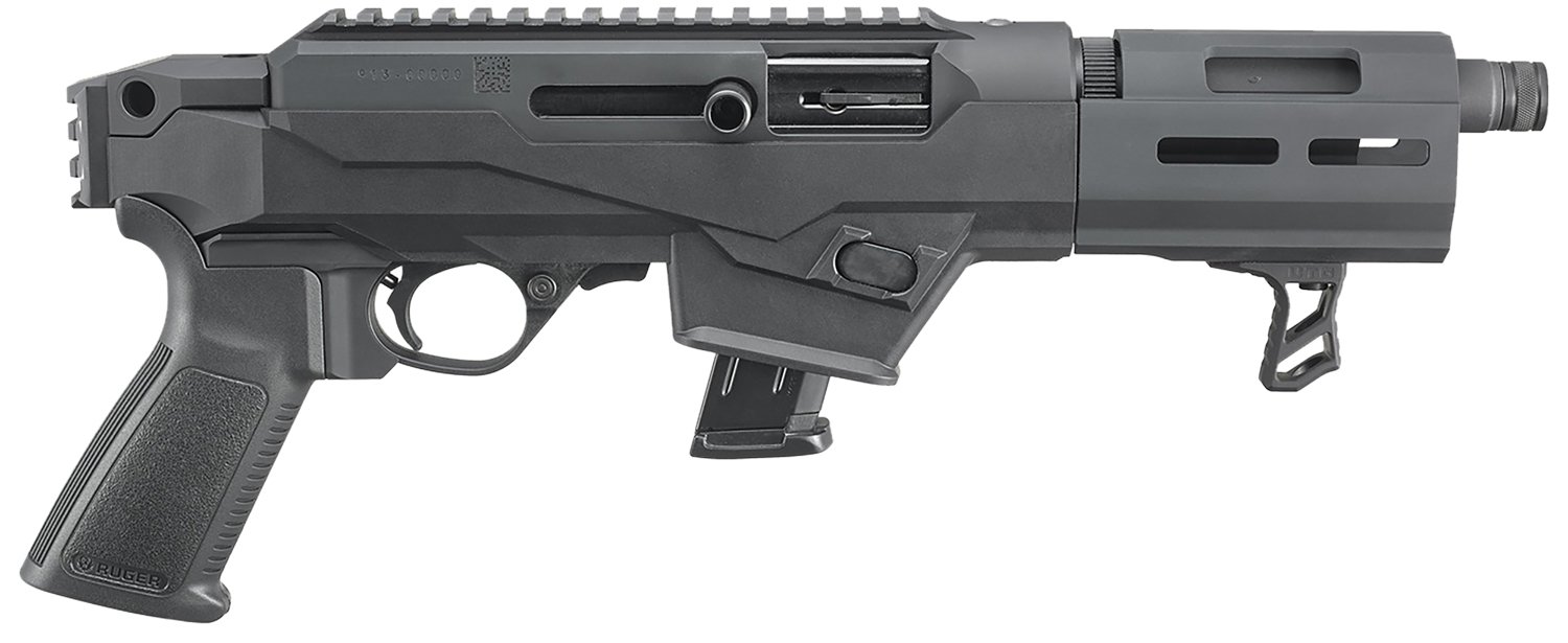 Ruger PC Charger Pistol 9MM 6.5 in Black Semi Auto 10+1 Capacity - Ruger - 9mm