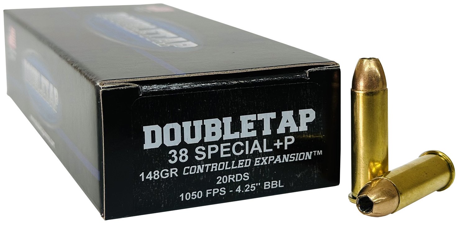 DoubleTap 38SP148CE .38 Special 148gr JHP Ammo 20 Rounds - DTAP - CONTROLLED EXPANSION JHP