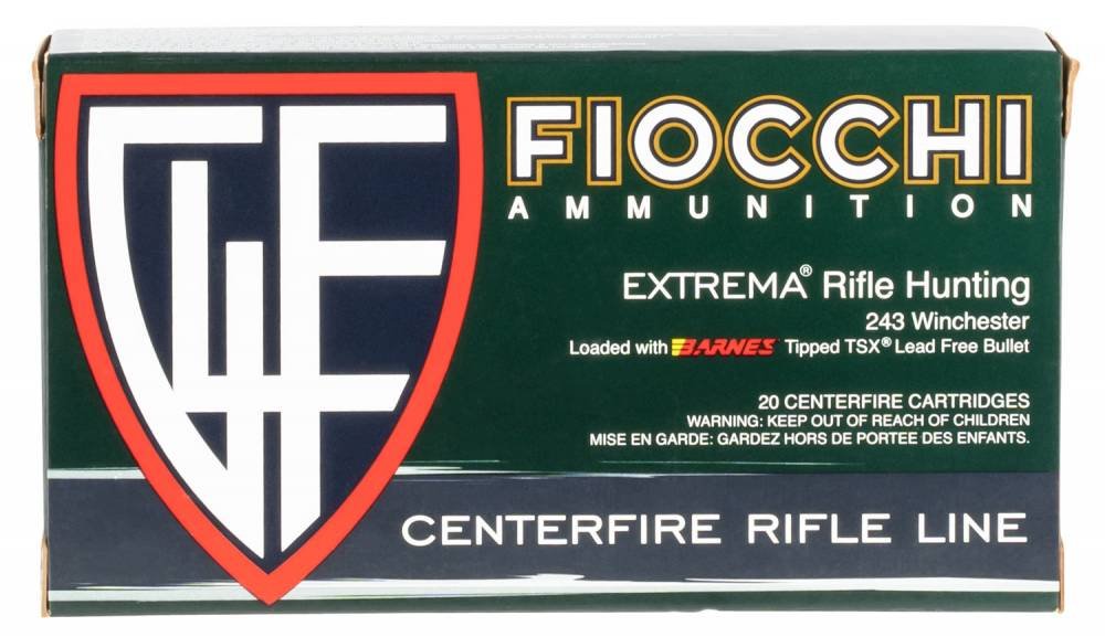 Fiocchi 243TTSX Hyperformance 243Win 80Gr Barnes T