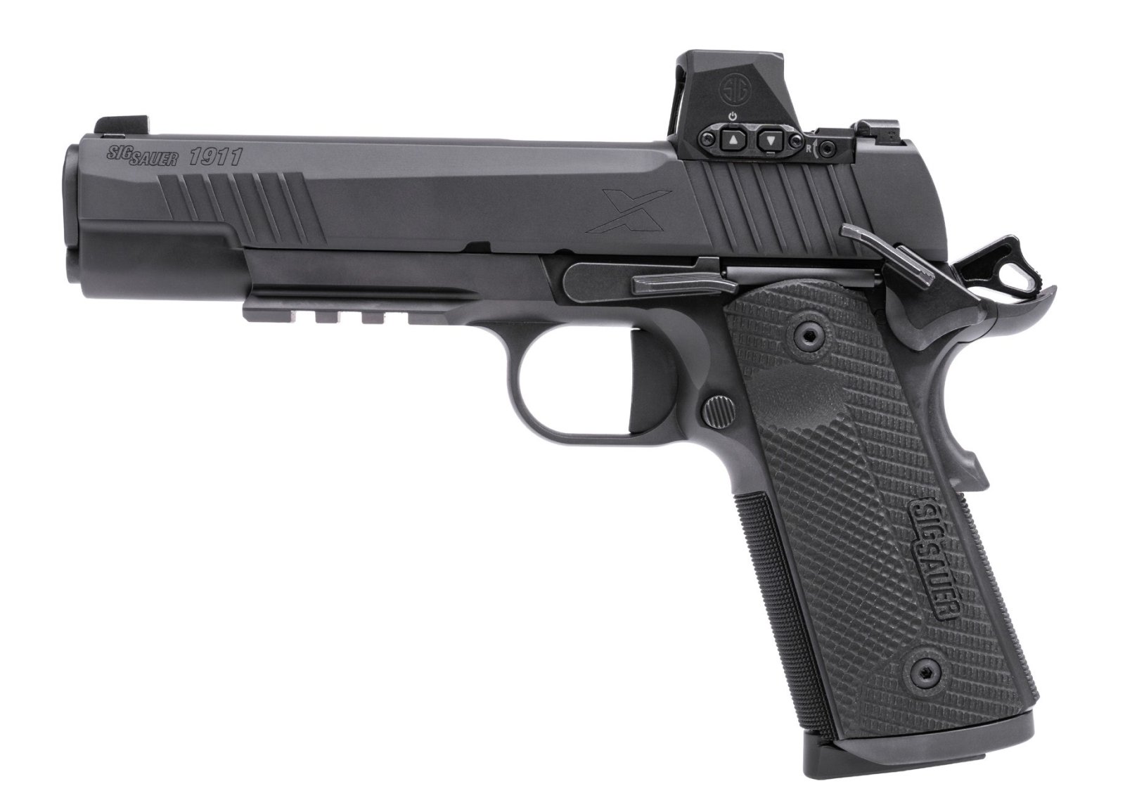 Sig Sauer W1911XR-45-BXR3-RXX 1911 X Series .45 ACP 5" Black DLC Pistol - Sig Sauer - 45 ACP