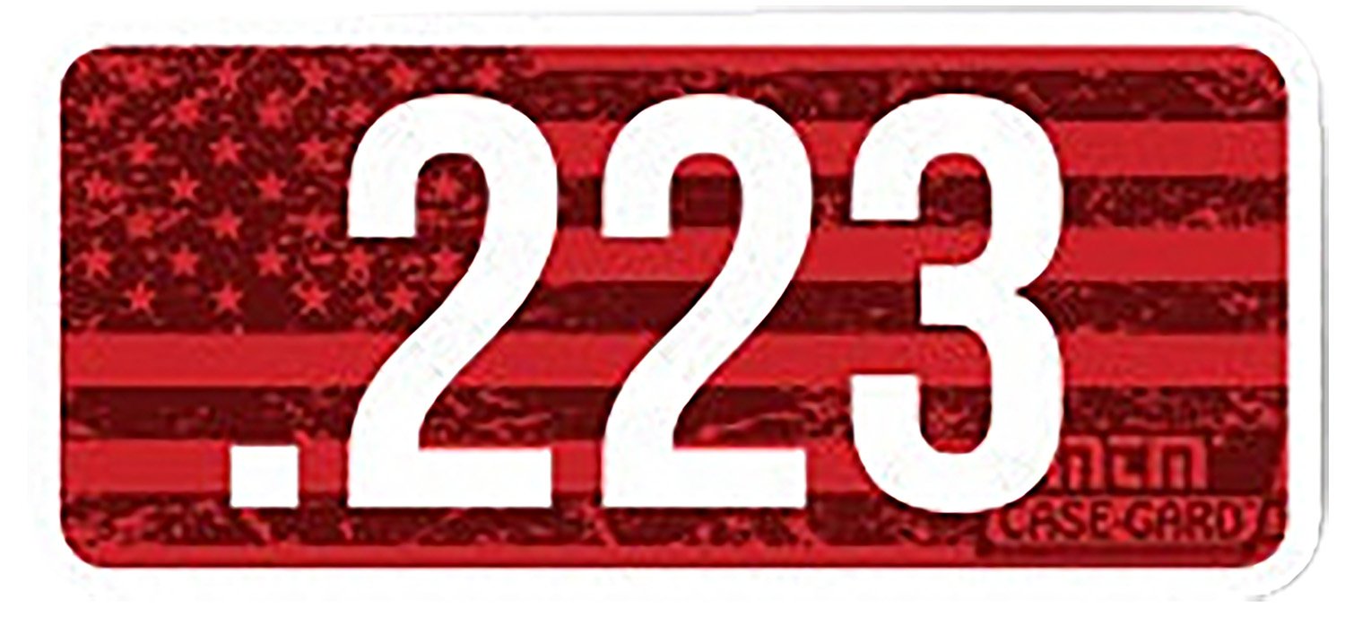 MTM Ammo Caliber Labels .223 8 Pack - MTM Case-Gard - .223