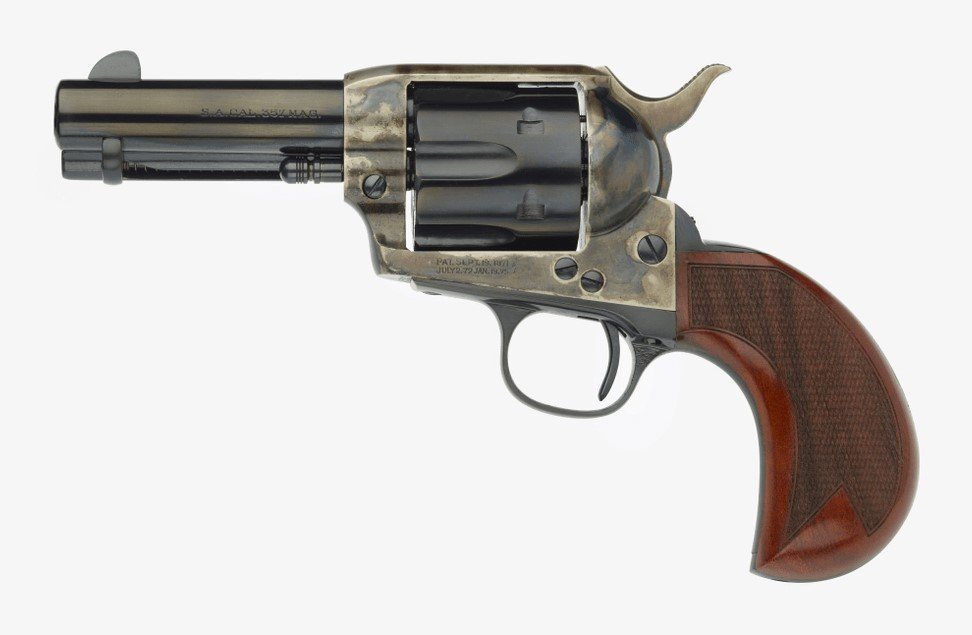 Taylor's & Company 555133DE 1873 Cattleman 45 Colt 3.5" Blued Revolver