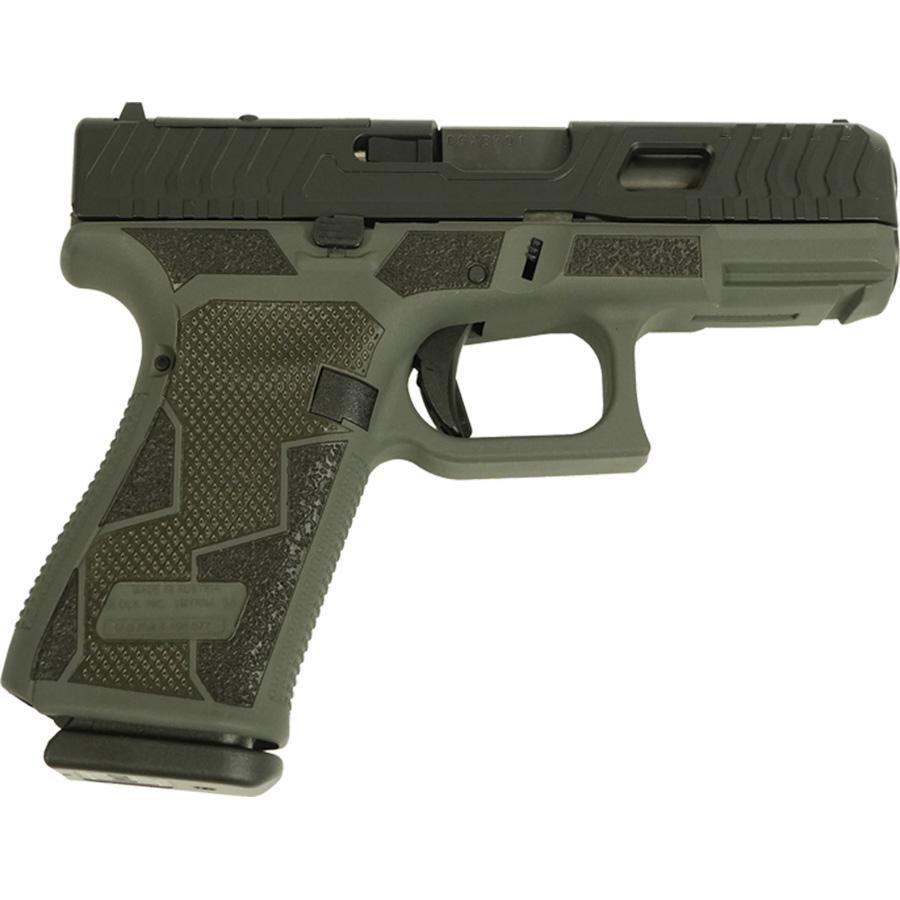 Glock V-Series Model 19 Kavorka Optic Ready & Ported Handgun 9mm Luger 15rd Magazines (3) 4 Ported Barrel Grey Cerakote Austria - Glock