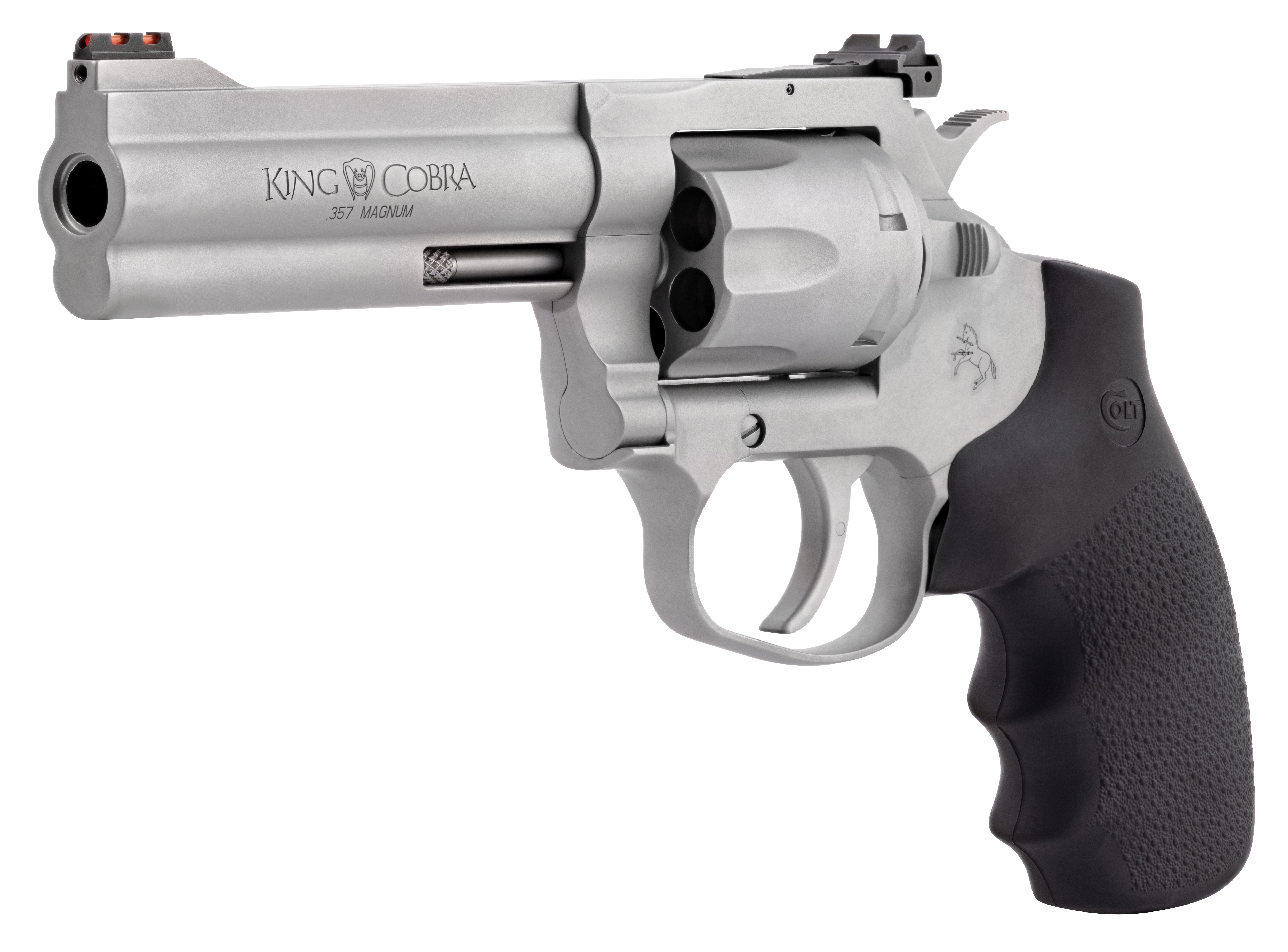 Colt ZKCOBRASM4RTS King Cobra .357 Mag 4" Matte SS Target Sights Blem