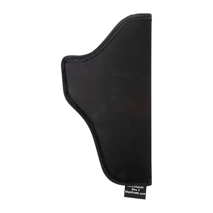 Blackhawk 40IP02BK Holster Medium 4 in DA Revolver Black Laminate - Blackhawk