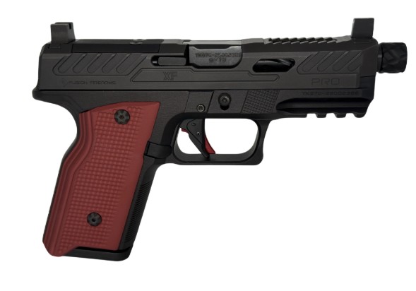 Fusion Firearms XF XF 9mm Luger RMR/RMSc Optic Plates Included 10+1 4.250 Black Aluminum