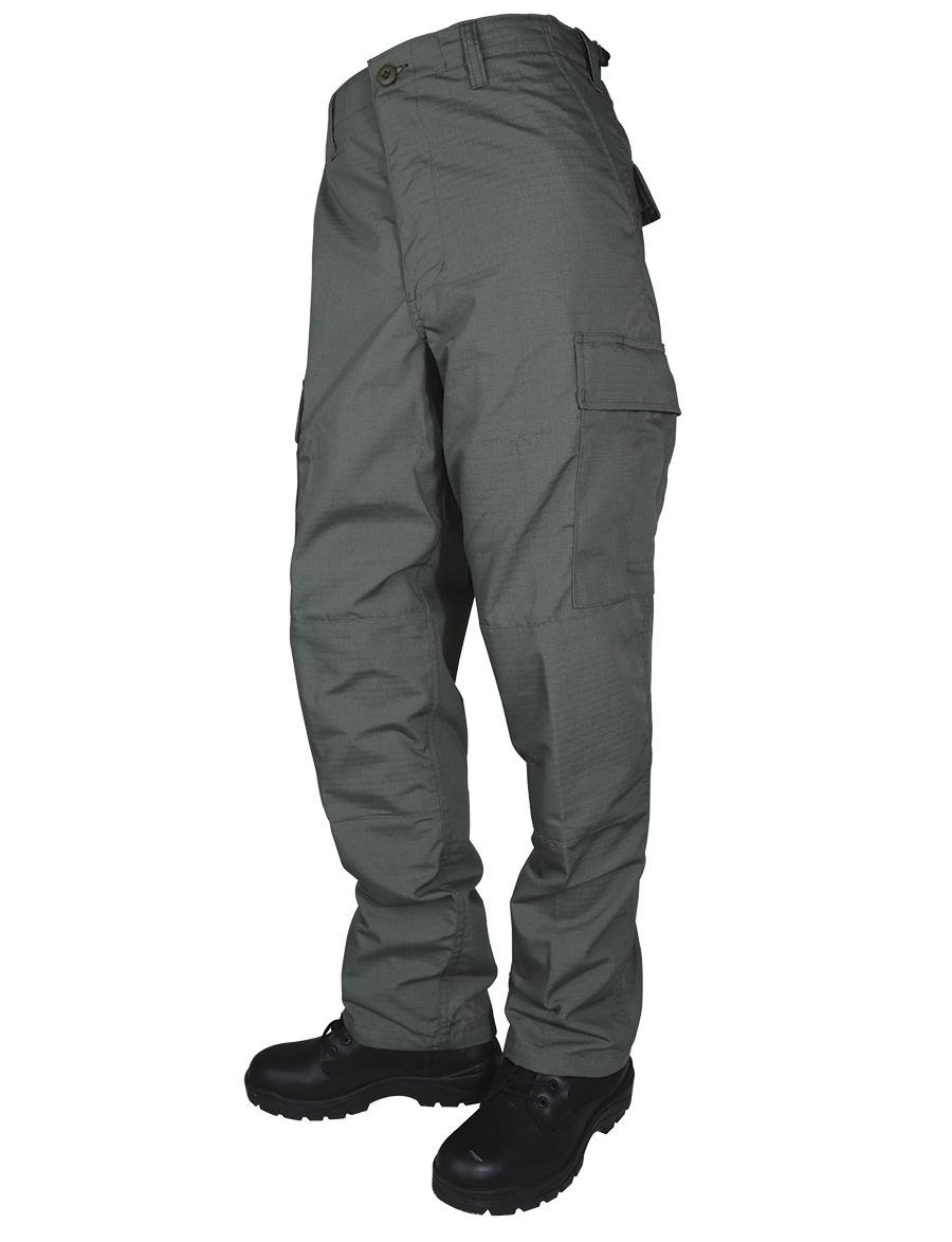 Tru-Spec 1830004 BDU Pants Olive Drab Medium 65/35 Poly-Cotton Rip-Stop