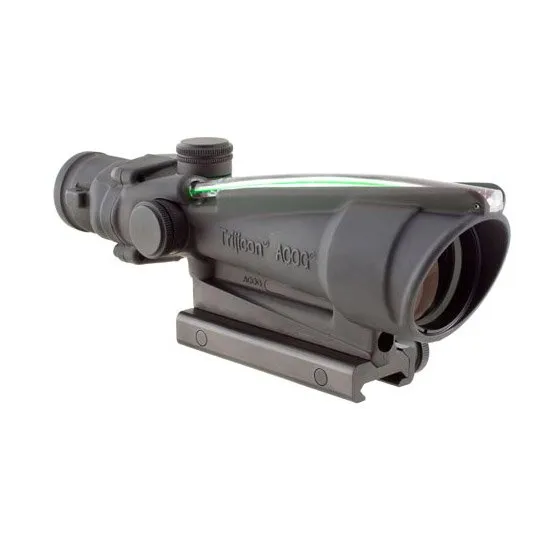 Trijicon ACOG TA11EG 3.5x35mm Green Chevron .308 BDC Thumbscrew Mount - Trijicon - 35MM