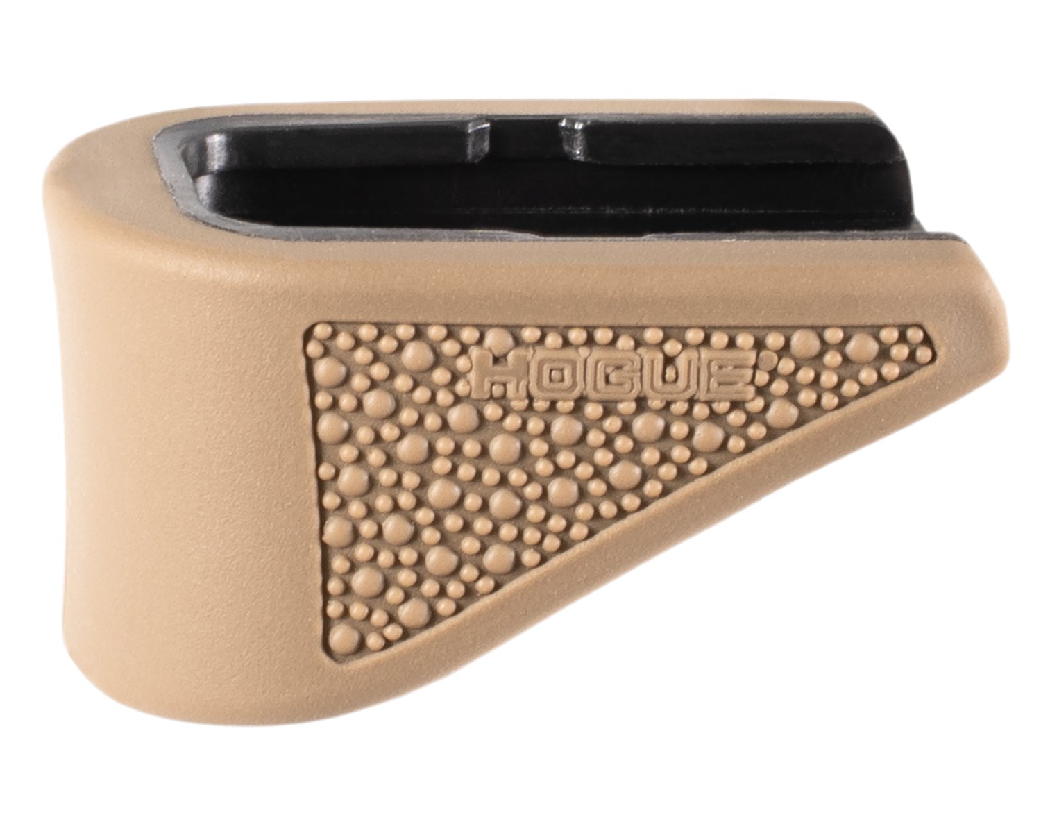 HOG 18223 OVERMOLDED RUB GRIP EXT GLK 42 6RD FDE - Hogue - 380ACP