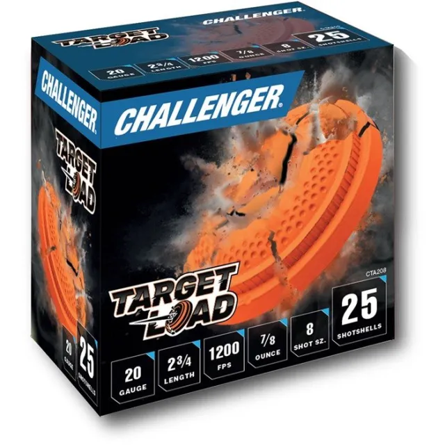 Buy Challenger CTA208 20 Gauge 2-3/4" 7/8 oz #8 Shot Ammo 250/Case online