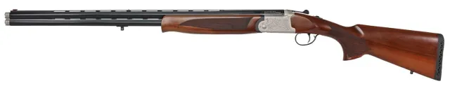 Iver Johnson IJ60028LW28S 28 Gauge 28 In 2 Round O/U Walnut Silver