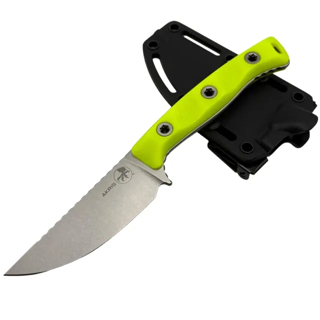 Microtech 95-10HV-5 Akris 3.7 In High Vis G-10 Kydex Sheath