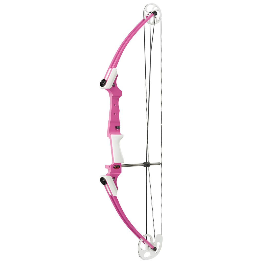 Genesis Bow Pink RH 10-20 lbs 15-30 in Draw 35.5 in Axle Aluminum Riser