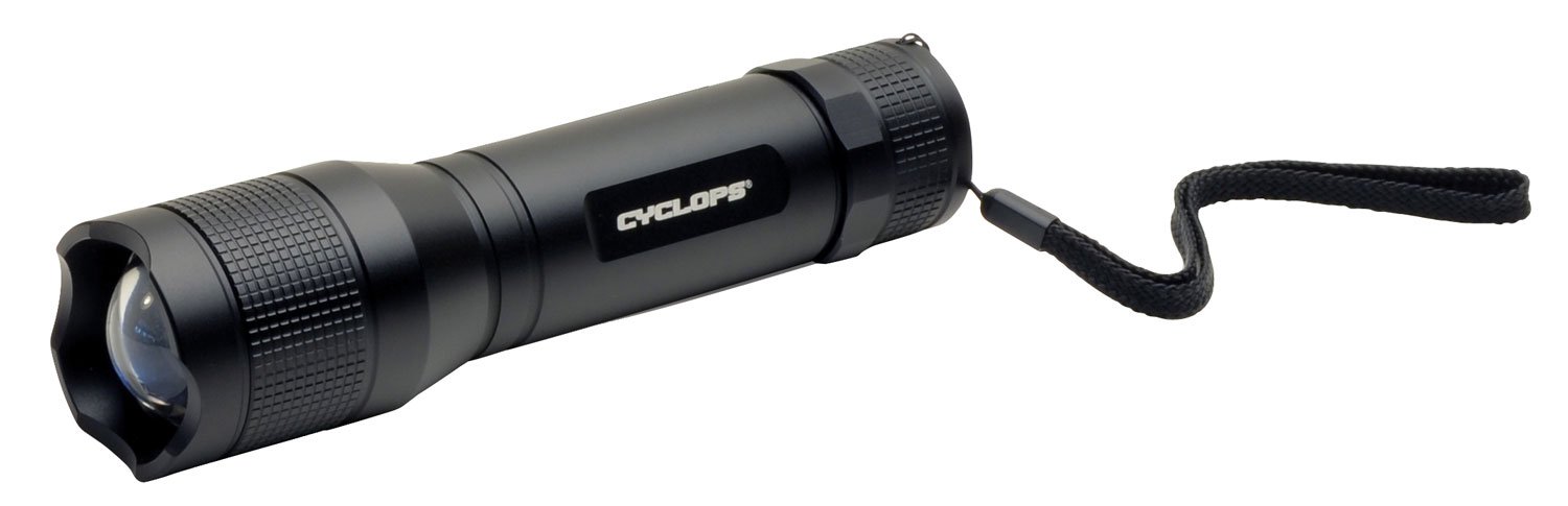 Cyclops CYCTF800 TF-800 Tactical Flashlight 800 Lumens Black Anodized - CYCLP