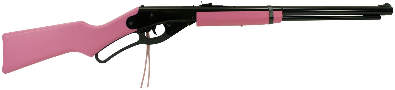 Daisy 1999 Red Ryder Youth Spring Piston 177 650rd Shot Black Receiver Pink - Daisy Manufacturing Co., Inc. - 177 CALIBER