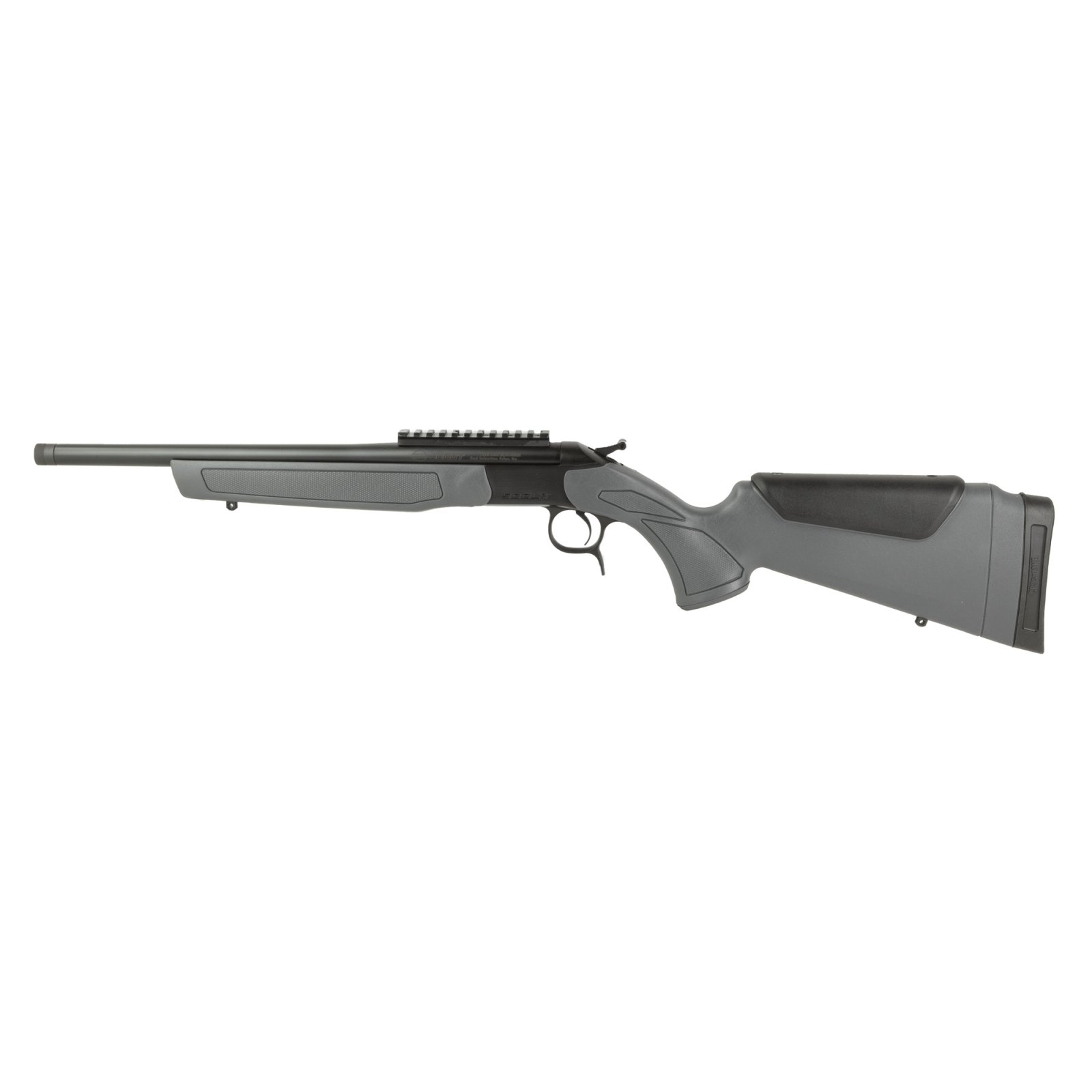 CVA CR4446 Scout 300AAC 16.5" Blued/Grey with Rail & Brake - CVA - 300 AAC Blackout