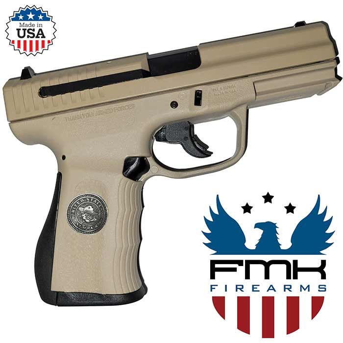 FMK FMKG9C1G2UMC 9mm 14Rd 4in Black Tactical Pistol