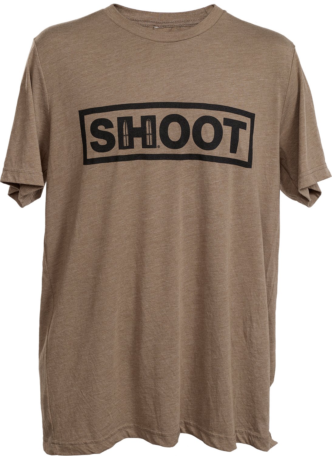 Hornady 99606XXL Brown Tri-Blend Short Sleeve Shirt 2XL - Horn Hunter - SHORT SLEEVE