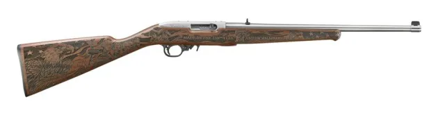 Ruger 32038 10/22 Carbine 22 LR 18.5" Satin Stainless Rifle - View 3