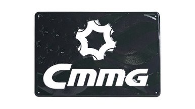 CMMG MKTG0003 Flag/Logo Embossed Sign 15.5" x 10.56" Aluminum