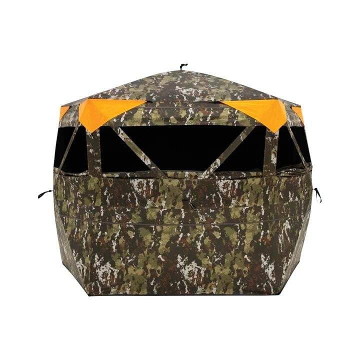 Barronett Blinds SP500CH Spy 5 Ground Blind Crater Harvest Camo 5-Sided - Ardisam (River's Edge/ Barronett Blinds)