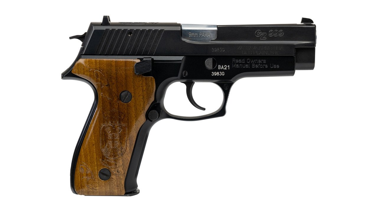 Zastava CZ999SC 9mm 4.25in Blued Semi-Auto Pistol 15rd Capacity - Zastava Arms - 9mm
