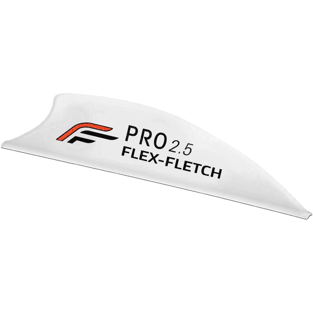 Buy Flex Fletch Pro 2.5 Vanes White 2.5" 36 Pack PROBWHT U.S. Made online