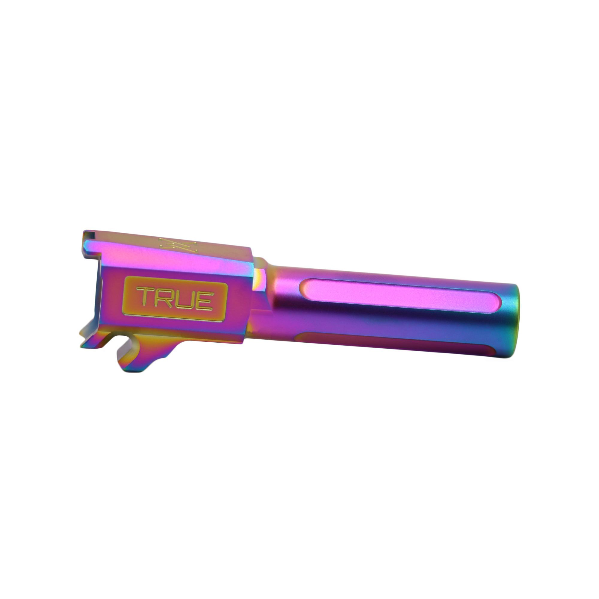 True Precision TP-P365B-XS Barrel, 3.1" 9MM, Spectrum Rainbow PVD Finish