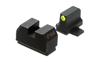 Night Fision Optics Ready Stealth Series Sights Tritium with Yellow