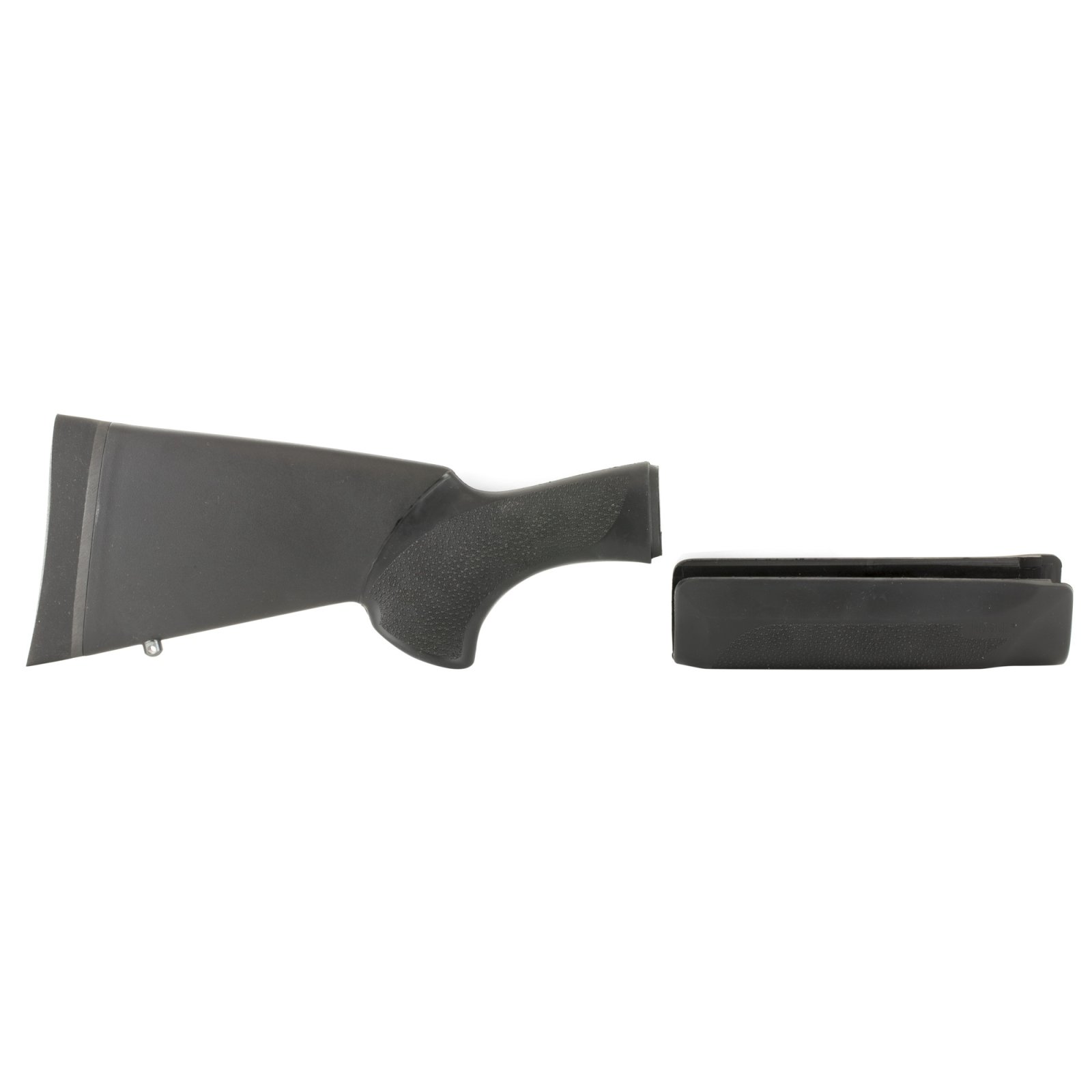 Hogue 08732 OverMolded Combo Kit Black for Remington 870 12" LOP