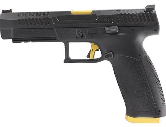 CZ P-10 F Competition-Ready Pistol - Black 9mm 5" Barrel 19rd - CZ-USA - 9mm