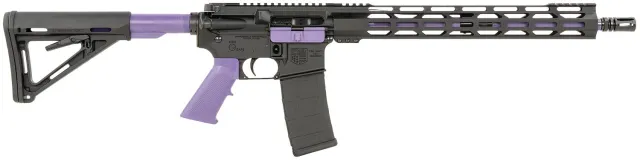 Diamondback DB175AK271 5.56 NATO 16" 30+1 Magpul MOE Black/Purple Rifle
