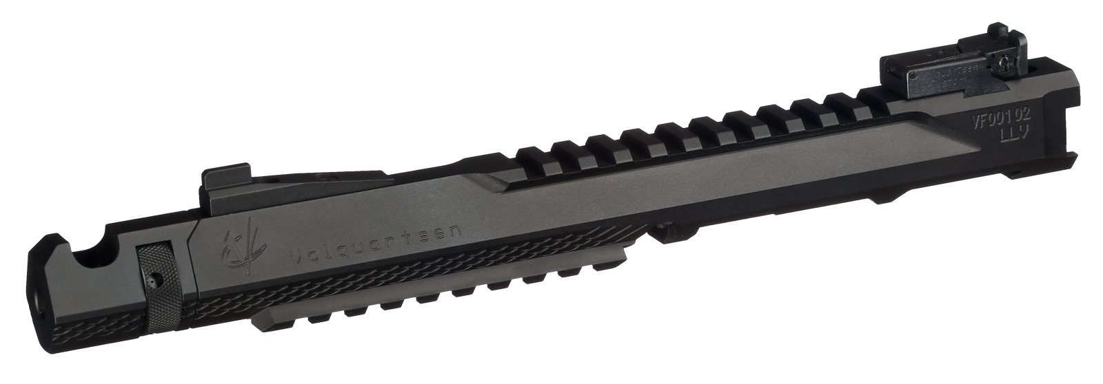 Volquartsen LLV Receiver VC4LLV-6-C-B-TS 22 LR 6 in Black Adjustable Target