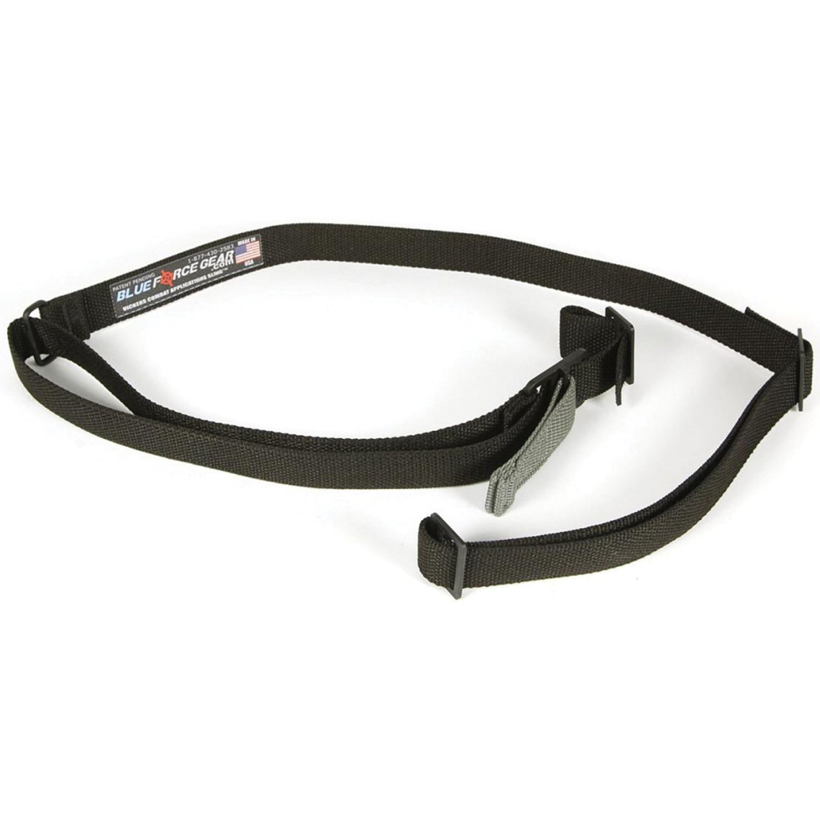 Blue Force Gear VCAS-125-OA-BK 1.25" Sling 54" 1-Round - Blue Force Gear - NOT INCLUDED