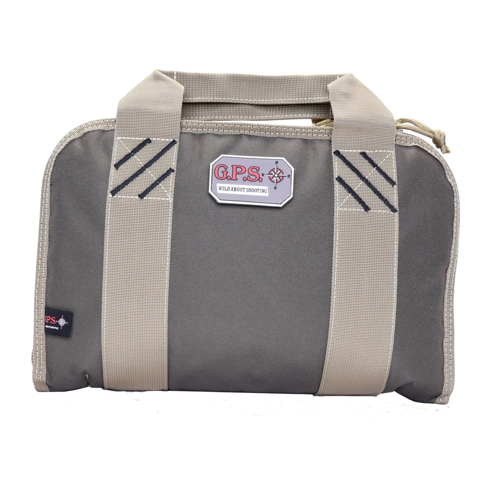 GPS GPS-1310PCRK Pistol Case Green/Tan Soft Holds 4 Pistols