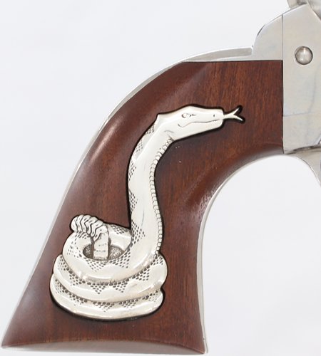 Cimarron Firearms MAN With NO Name SAA 45Lc 4.75 White PW PP410WSSI01