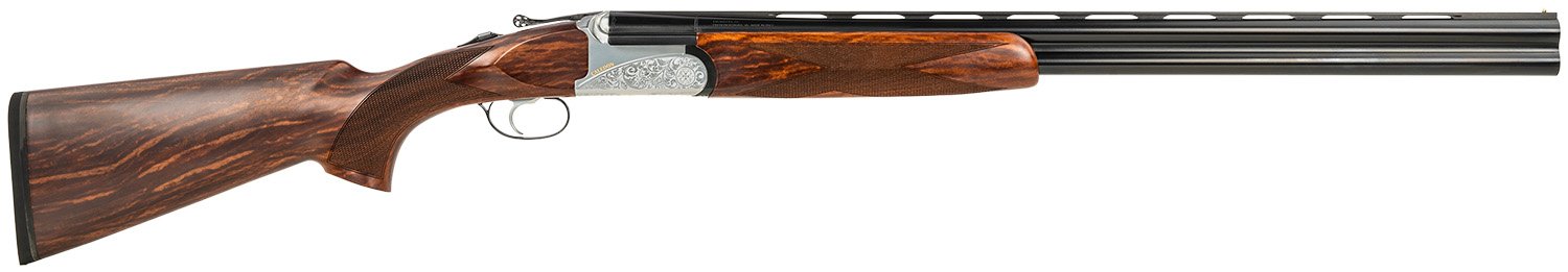 Fausti USA 15803 Caledon 28 Gauge O/U Shotgun 26" Blued Barrel Wood Stock - Fausti - 28 Gauge
