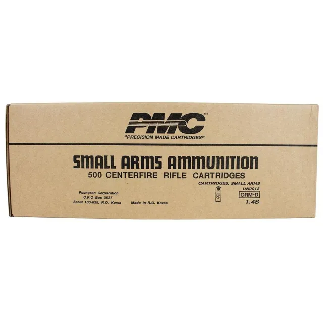 PMC .308 Winchester Ammo 147 Grain FMJ-BT 500rd Case - PMC - .308 WIN
