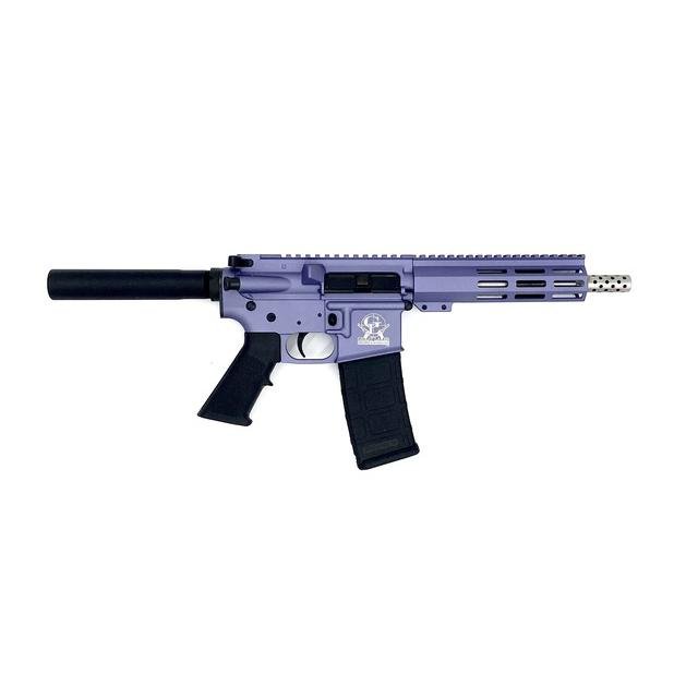 Great Lakes GL15223SSPORC .223 Wylde AR15 Pistol 7.5" Barrel Wild Orchid - Great Lakes Firearms - .223 WYLDE