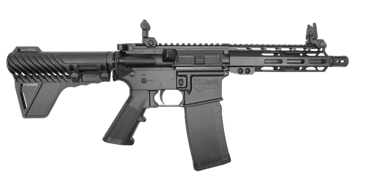 American Tactical Inc ATIG15MS556MLB7 Milsport 223 Rem | 5.56 NATO 7.5" Matte Black Semi-Auto Pistol