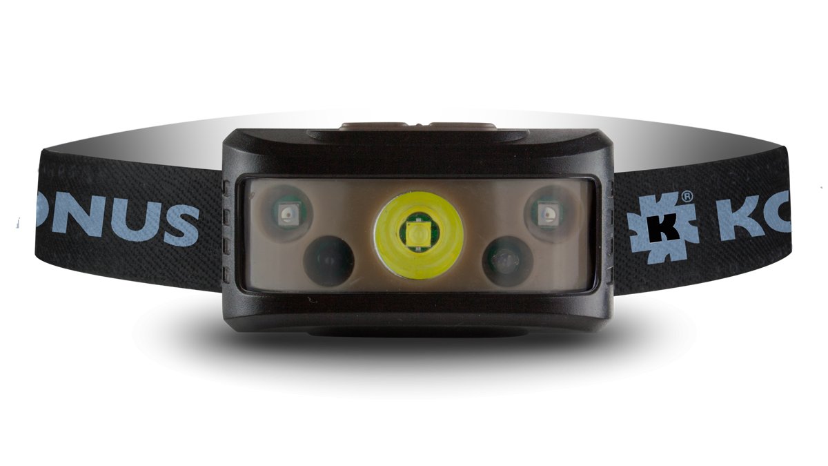 Buy Konus 3924 KonusFlash 7 Headlamp 236 Lumens XPG LED Rechargeable Black online