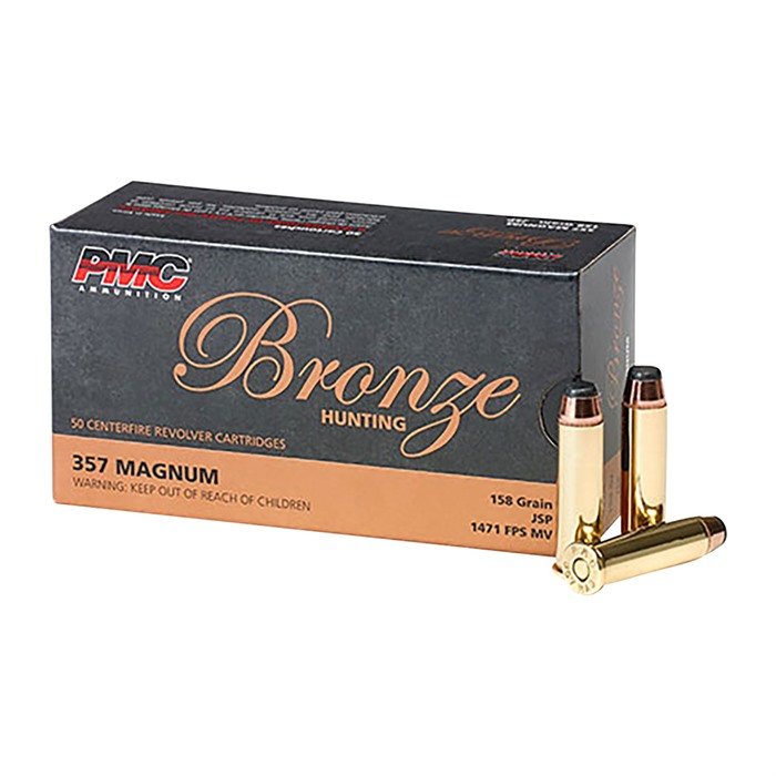 PMC 357A .357 Magnum 158GR JSP Ammo 50 Rounds