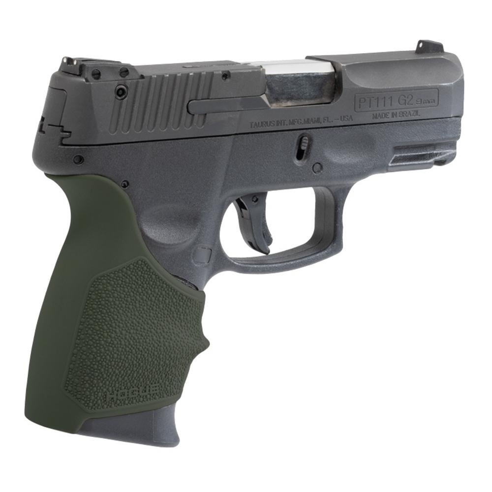 Hogue Handall Beavertail Grive Sleeve for Taurus PT-111 Millenium G2/G2C/G3C/G3XL OD Green - Hogue
