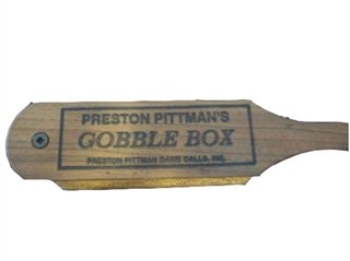 Pittman P412 Insanity Box Turkey Call, Hand-Tuned, Birdseye Maple/Walnut - Pittman Game Calls