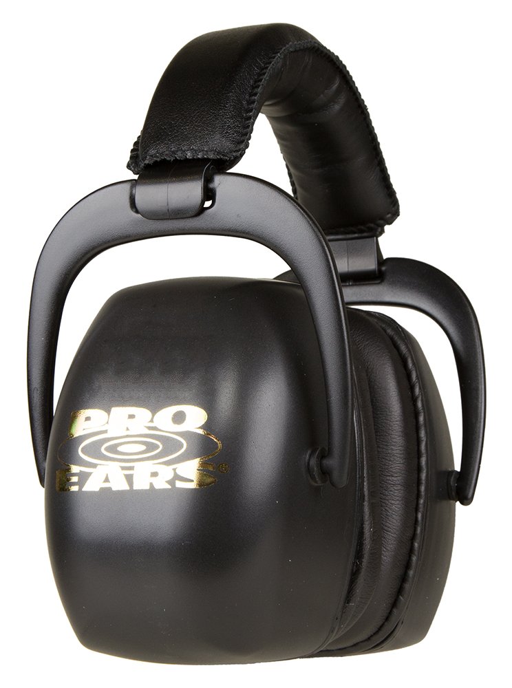 Pro Ears PEUPB Ultra Pro Passive Muff 30 dB Black Over-Head Earmuff