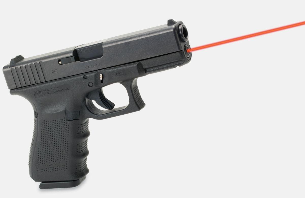 Lasermax Lmsg423 RED Guide ROD Laser FOR Glock 23 Black LMS-G4-23 - LaserMax - 0.63" AT 20 YARDS